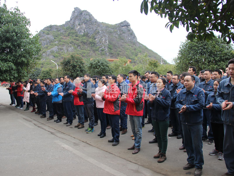 桂林sunbet申搏磨粉机2018开工大吉